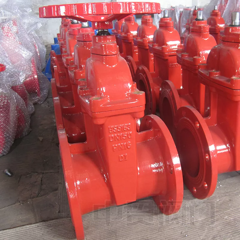 BS5163 நிலையான நெகிழ்திறன் இருக்கை வாயில் வால்வு
