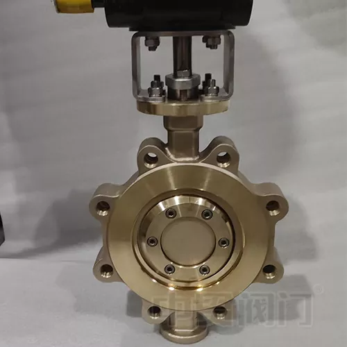C95800 மரைன் டிரிபிள் ஆஃப்செட் லக் பட்டாம்பூச்சி வால்வு